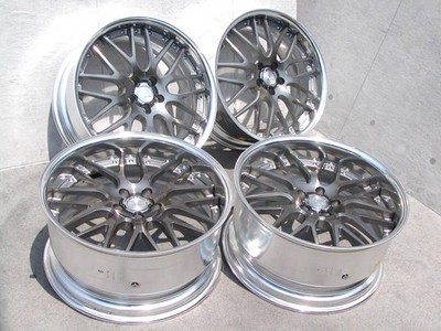 JDM Deep rim WORK Lanvec LM1 9J +28 10J +25 114.3-5H Celsior Crown Maj (No Tires)