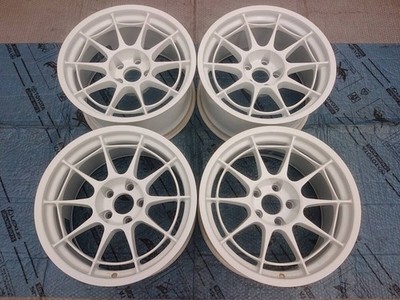 JDM Size: ENKEI NT03 17x9J OFF+5 5H PCD114.3 4-Wheel Set GT-R Size Discontinu (No Tires)