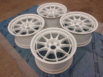 JDM Size: ENKEI NT03 17x9J OFF+5 5H PCD114.3 4-Wheel Set GT-R Size Discontinu (No Tires) - Image 2