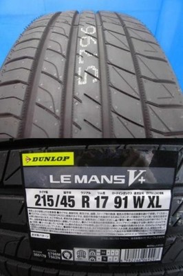 JDM 4-Wheel Set Used Yokohama AVS Model 7 7.0J+50 5H-100 Dunlop LEMANS (No Tires) - Image 6