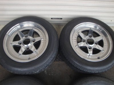 JDM Rare Longchamp XR-4 13-inch aluminum wheels + Bridgestone Nextry 1 (No Tires) - Image 3