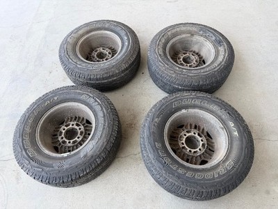 JDM Used Toyota Genuine Wheels and Tires 265/70R15 Bridgestone 4-Wheel Set (No Tires) - Image 8