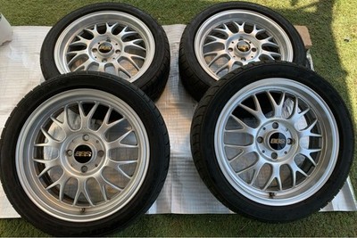 JDM BBS RG-F 15-inch tires with 4-Wheel Set br BBS (No Tires)
