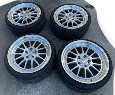 JDM WORK Seeker FX 18-inch wheels 4-Wheel Set for CR-Z ZF1 (No Tires)
