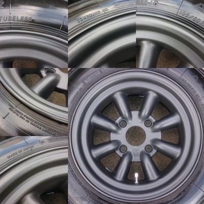 JDM Deep Rim RS Watanabe Eight Spoke 13x6.5J/7J OFF +14/+10 4H PCD114.3 (No Tires) - Image 6