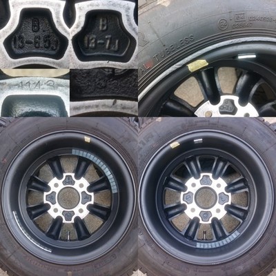 JDM Deep Rim RS Watanabe Eight Spoke 13x6.5J/7J OFF +14/+10 4H PCD114.3 (No Tires) - Image 8