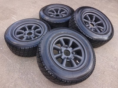 JDM Deep Rim RS Watanabe Eight Spoke 13x6.5J/7J OFF +14/+10 4H PCD114.3 (No Tires) - Image 9