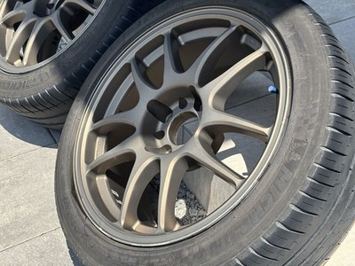 JDM WORK emotion CR Kai 172-Wheel Set PCD114.3 4 holes 8J +32 225/45R17 (No Tires) - Image 3