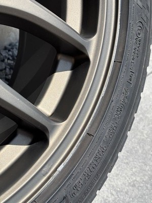 JDM WORK emotion CR Kai 172-Wheel Set PCD114.3 4 holes 8J +32 225/45R17 (No Tires) - Image 4