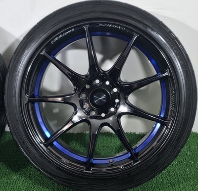 JDM Rare WEDS SPORT Weds SA-99R 18-inch tire and wheel set PCD 114.3 8 (No Tires) - Image 2