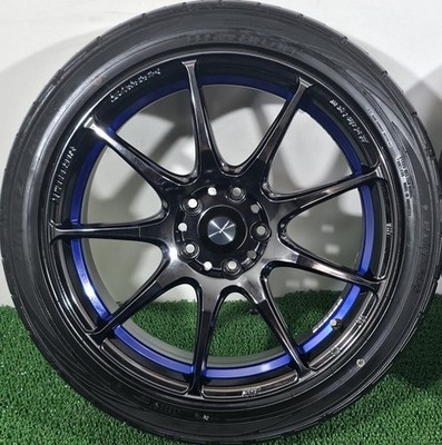 JDM Rare WEDS SPORT Weds SA-99R 18-inch tire and wheel set PCD 114.3 8 (No Tires) - Image 3