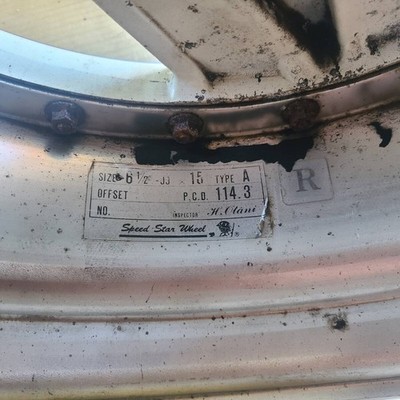 JDM SSR Speed Star Longchamp XR-3 15-inch 6.5J PCD114.3 (No Tires) - Image 10