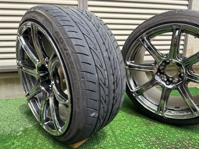 JDM RareWORK EMOTION XC8 18x9.5J +20 PCD114.3 5H WMB2-Wheel Set br WORK (No Tires)