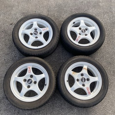 JDM OZ RACING 15" Wheels with Tires 4-Wheel Set br OZ Racing (No Tires)