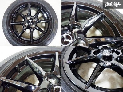 JDM Genuine Mazda ND5RC ND Roadster NR-A 16x6.5J +45 PCD100 4H 4-hole (No Tires) - Image 4
