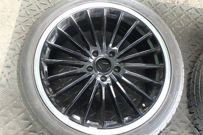 JDM Excellent condition VEEMANN 20 black wheels 8.5JJ 10JJ 245/40R20 2 (No Tires) - Image 2
