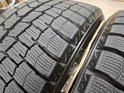 JDM Almost Subaru WRX STI Genuine BBS Wheels and Tires 2022 Dunlop Win (No Tires) - Image 10