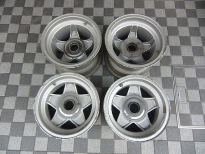 JDM Ferrari 512BB Le Mans LM 15-inch wheels set of four used 9J and 11 (No Tires)