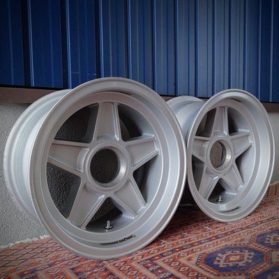 JDM HAYASHI RACING SUPER STREET 7J +2 4H 2-Wheel Set Hayashi Racing Center L (No Tires)
