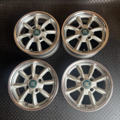 JDM DCN Daihatsu Genuine Option 4Wheels 13x5+40 4x100 Hub73 (No Tires)