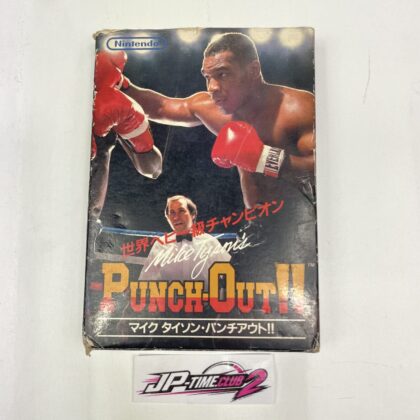 Mike Tyson's Punch-Out!! Nintendo Famicom FC Boxed HVC-PT Japan Import