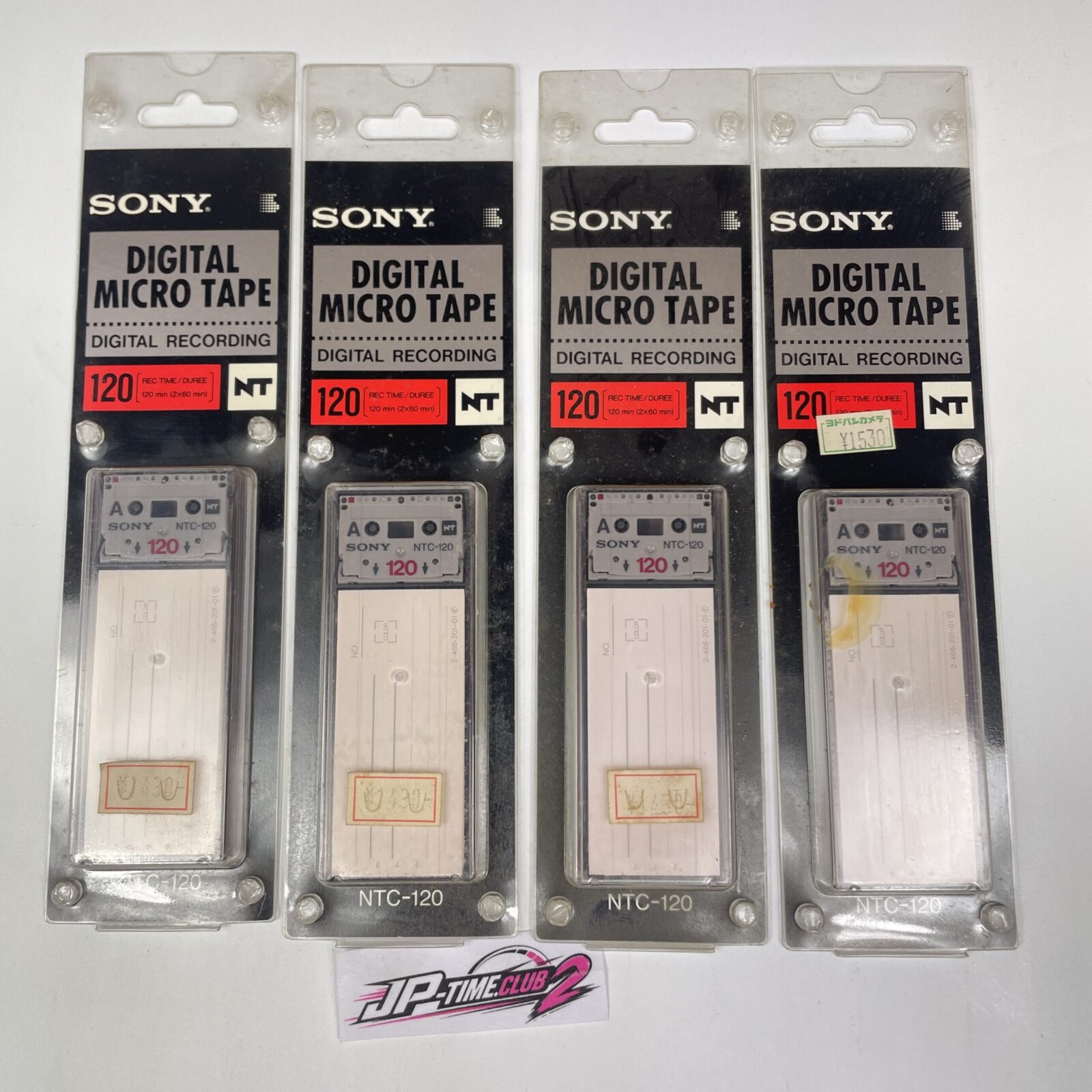 Sony Digital Micro Tape NTC-120 120 Min Sealed Lot of 4
