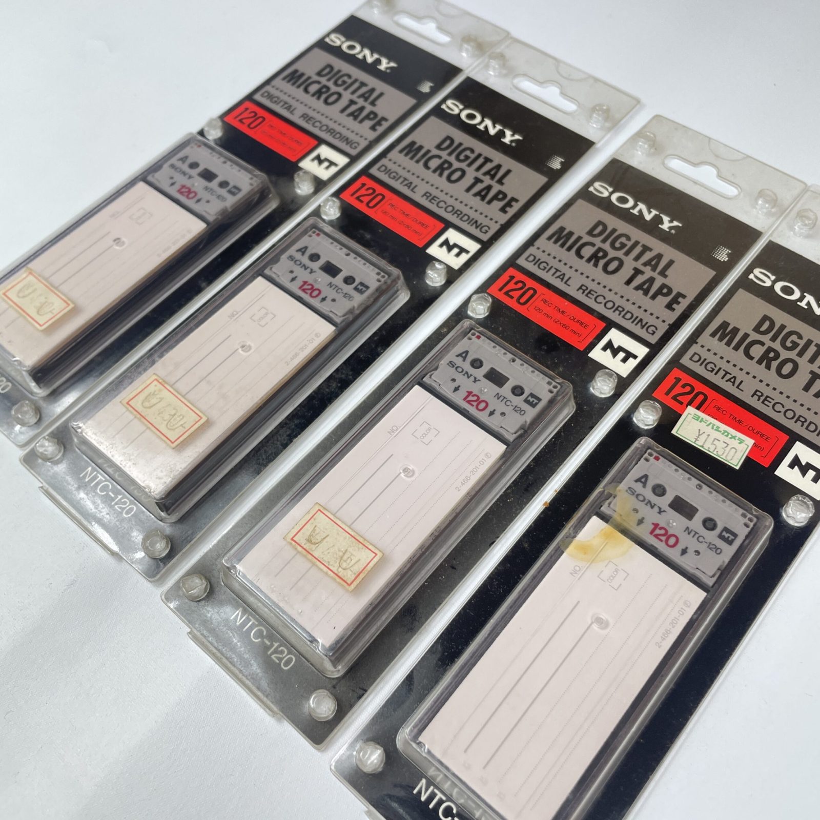 Sony Digital Micro Tape NTC-120 120 Min Sealed Lot of 4 - Image 2