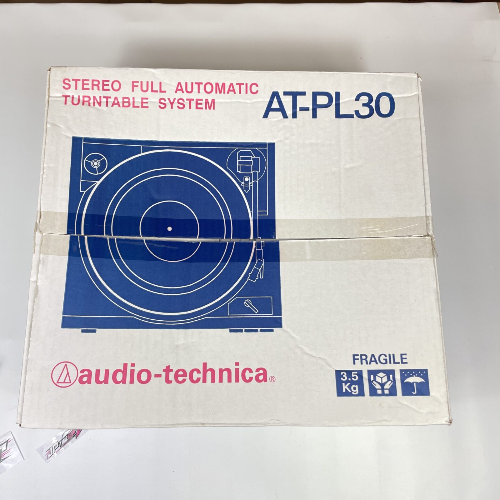 Audio-Technica AT-PL30 Stereo Full Automatic Turntable System Tested Boxed - Image 2