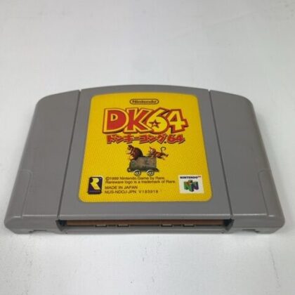 Donkey Kong 64 DK64 Nintendo 64 N64 Game Cartridge Japan Import NUS-NDOJ-JPN