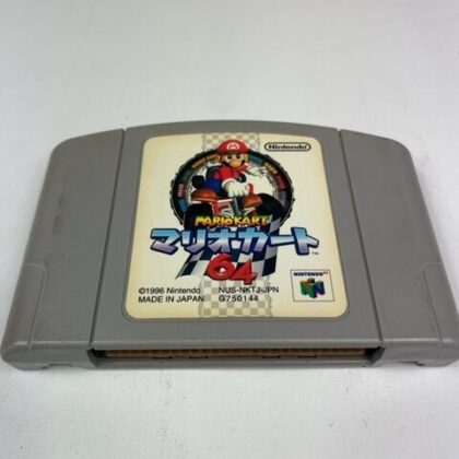 Mario Kart 64 Nintendo 64 N64 Game Cartridge Japan Import NUS-NKTJ-JPN Loose