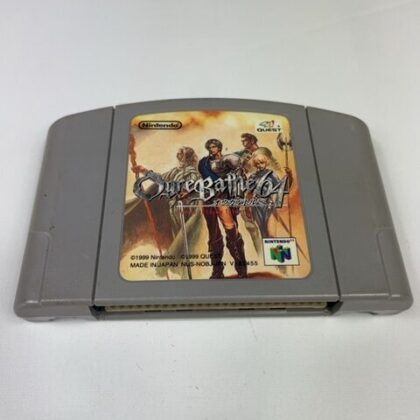 Ogre Battle 64 Person of Lordly Caliber Nintendo 64 N64 Cartridge Japan Import