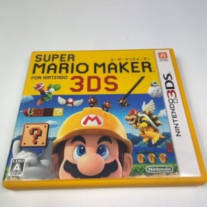 Super Mario Maker for Nintendo 3DS Japanese Version CIB
