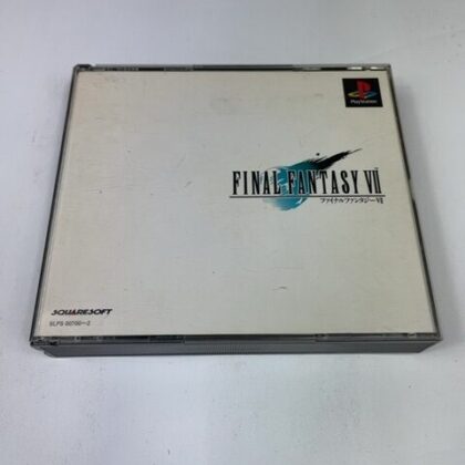Final Fantasy VII Sony PlayStation PS1 Japan NTSC-J SLPS 00700~2 CIB w/ Obi