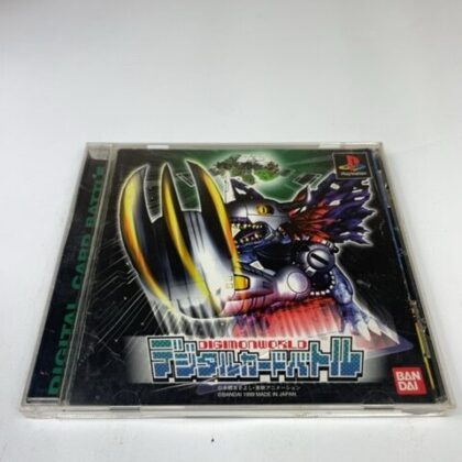 Digimon World Digital Card Battle Sony PlayStation PS1 Japan Import SLPS 02521