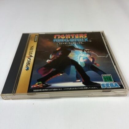 Sega Saturn Fighters Megamix Game Disc Case Manual Japan Import GS-9126