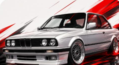 BMW E30 Wheel Fitment Guide (non-M): 4×100 and 57.1 mm, and Why the M3 Shares Nothing