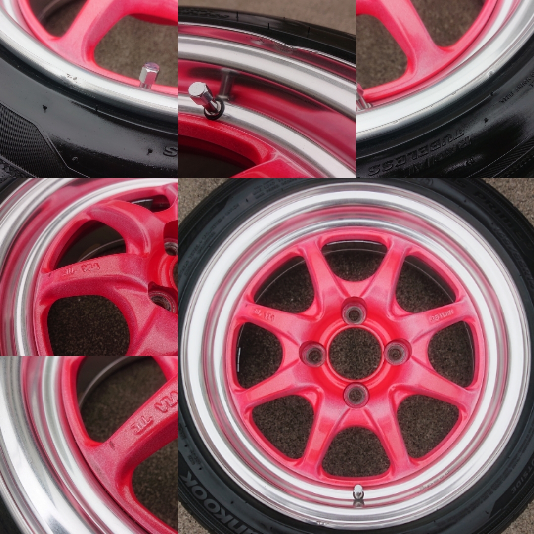 JDM Rare out-of-print size ENKEI Jspeed J SPEED 14x6.5J OFF+42 4H PCD10 (No Tires) - Image 4