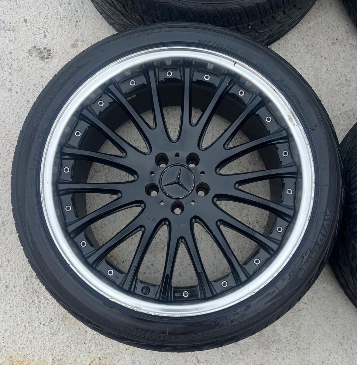 JDM TWS FORGED mercedes benz 20 PCD 5H-112 10J/9J CLS63 E200 E260 E300 (No Tires) - Image 6