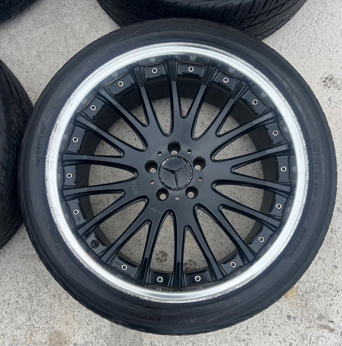 JDM TWS FORGED mercedes benz 20 PCD 5H-112 10J/9J CLS63 E200 E260 E300 (No Tires) - Image 4