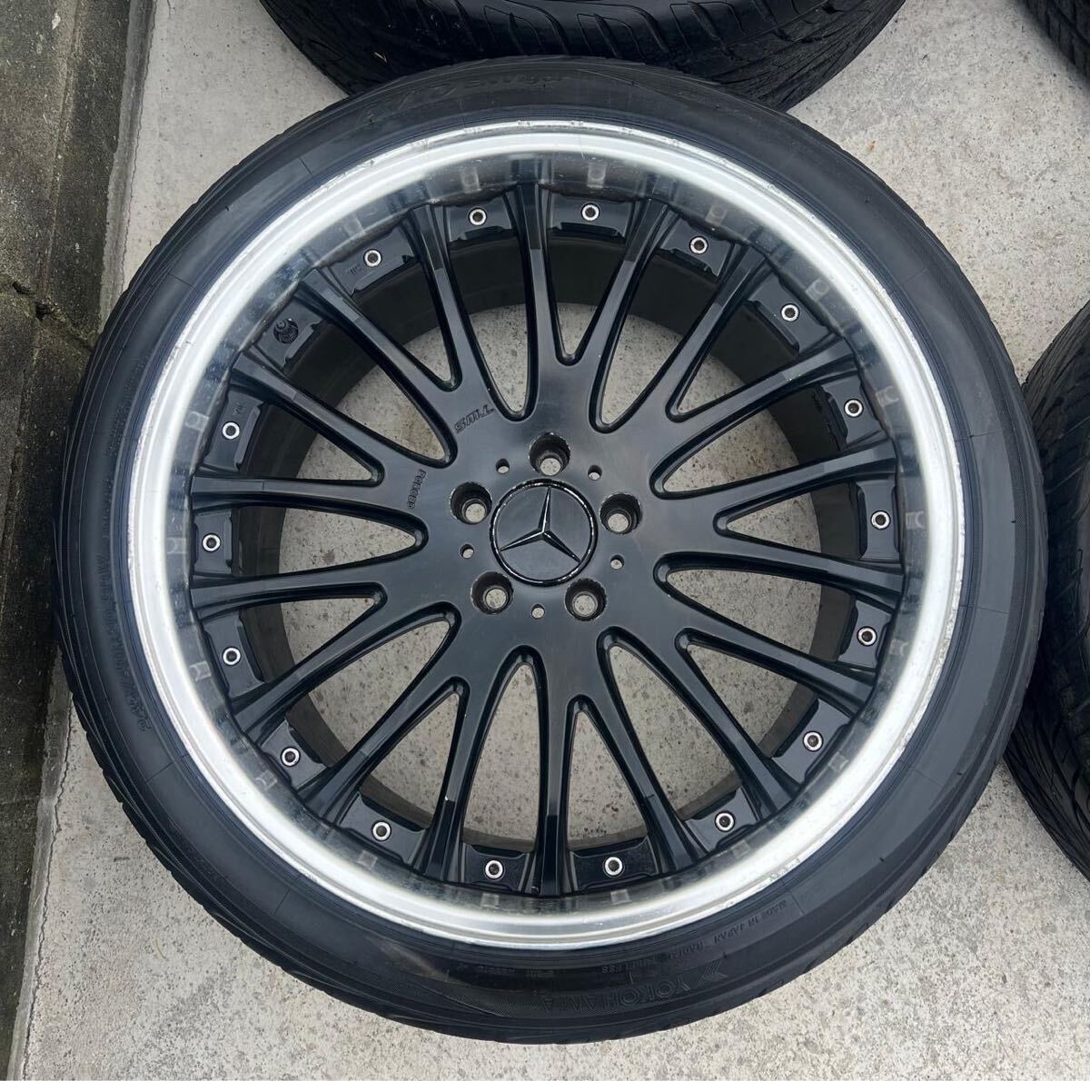 JDM TWS FORGED mercedes benz 20 PCD 5H-112 10J/9J CLS63 E200 E260 E300 (No Tires) - Image 3