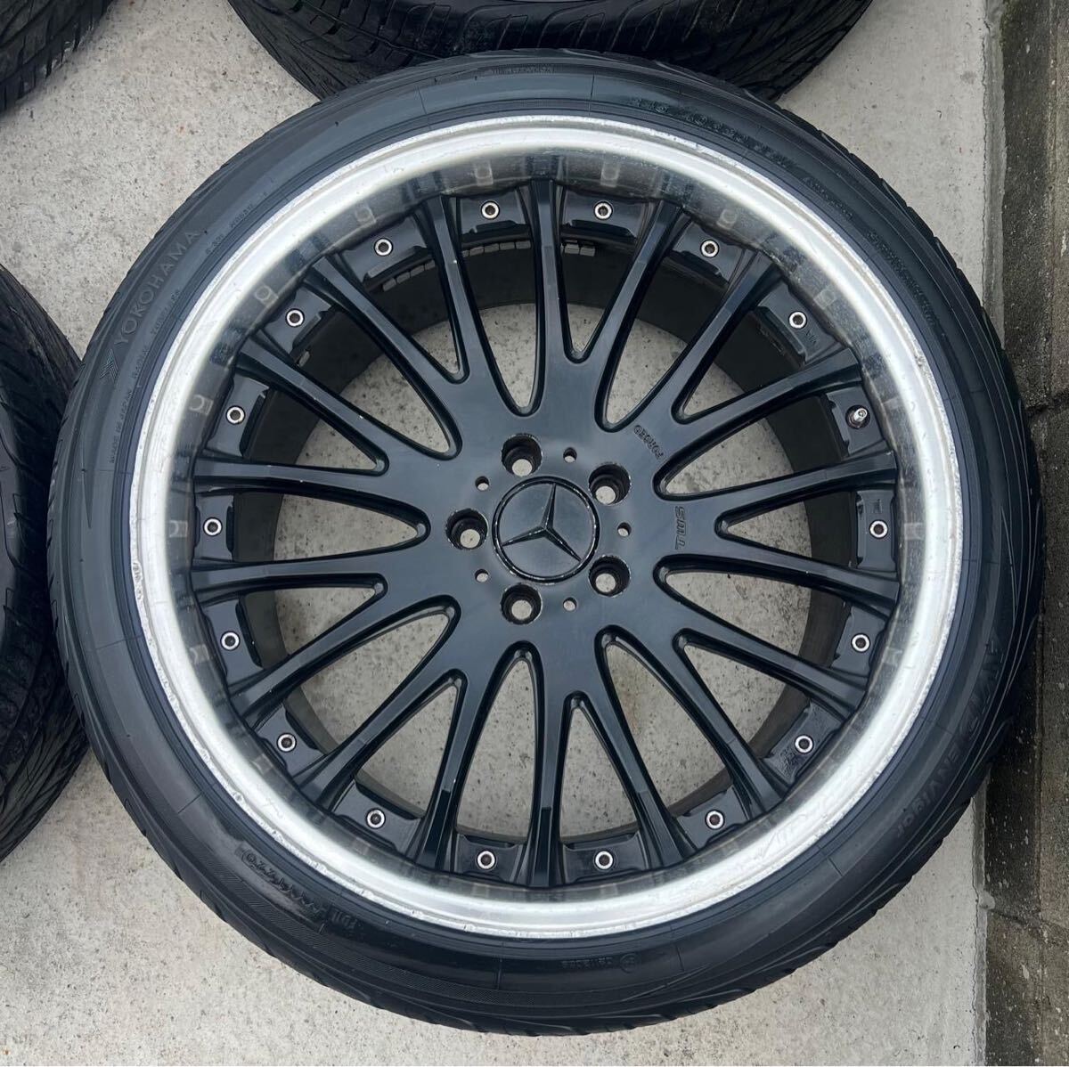 JDM TWS FORGED mercedes benz 20 PCD 5H-112 10J/9J CLS63 E200 E260 E300 (No Tires) - Image 5