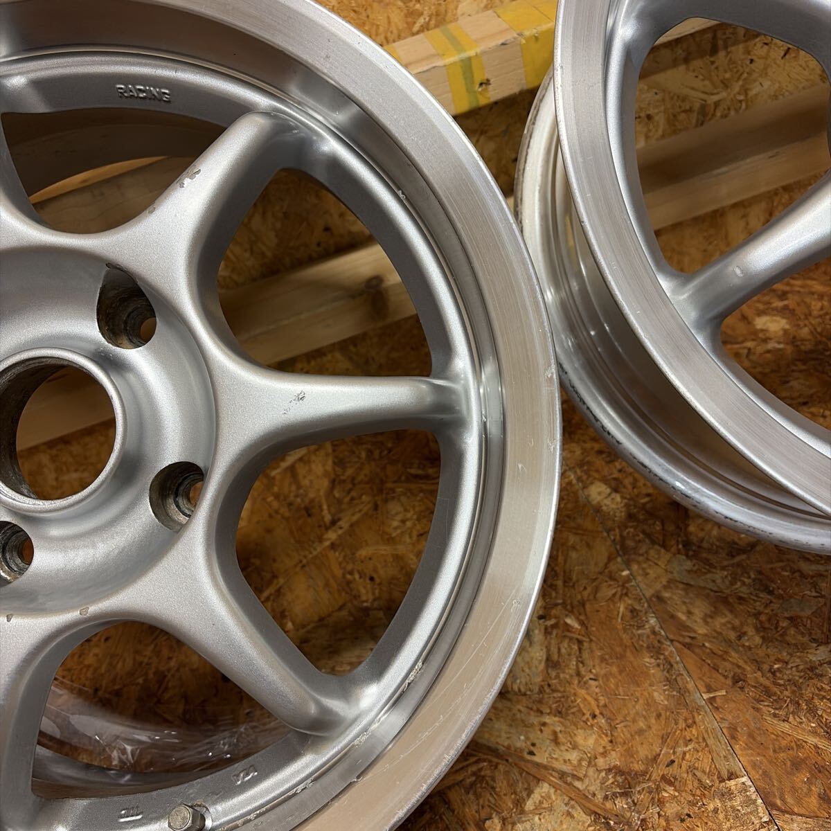 JDM Rare ENKEIRacing S156.5J+32114.3/4-holeClassic Kei Cars Cappuccino (No Tires) - Image 5