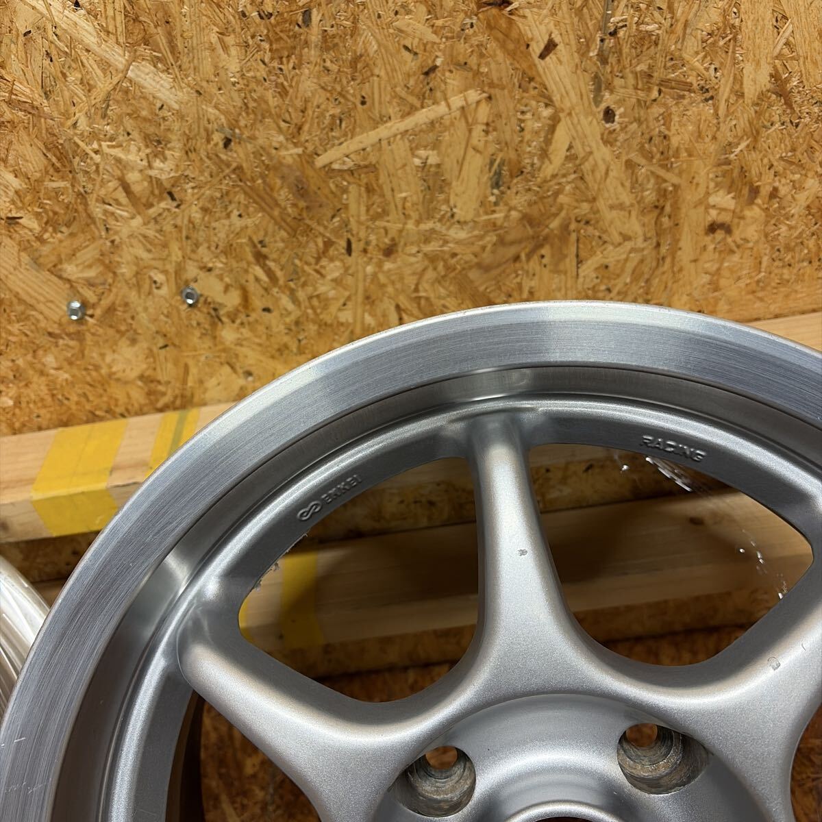 JDM Rare ENKEIRacing S156.5J+32114.3/4-holeClassic Kei Cars Cappuccino (No Tires) - Image 7