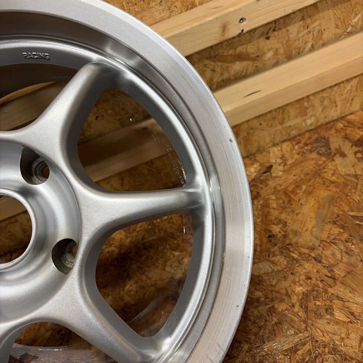 JDM Rare ENKEIRacing S156.5J+32114.3/4-holeClassic Kei Cars Cappuccino (No Tires) - Image 9