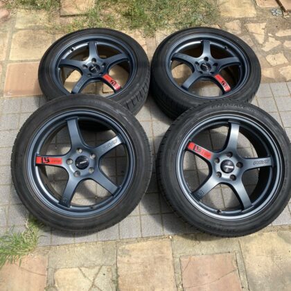 JDM RAYS gramLIGHTS Gravillage Its 57CR 18-inch PCD 114.3 5H G2 PCD114 (No Tires)