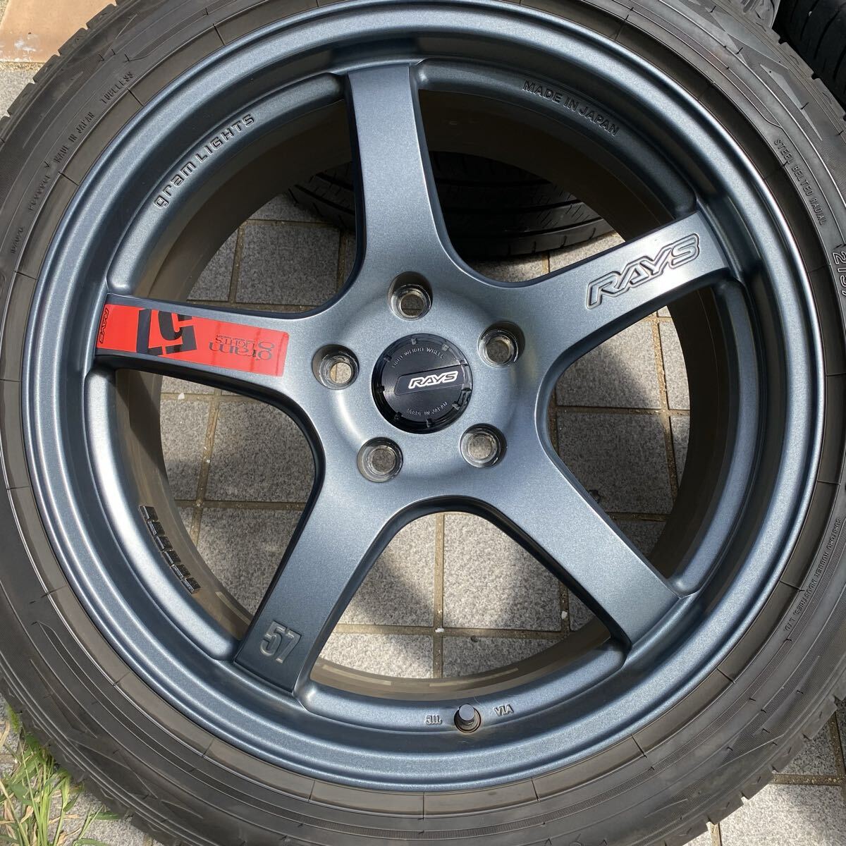 JDM RAYS gramLIGHTS Gravillage Its 57CR 18-inch PCD 114.3 5H G2 PCD114 (No Tires) - Image 2
