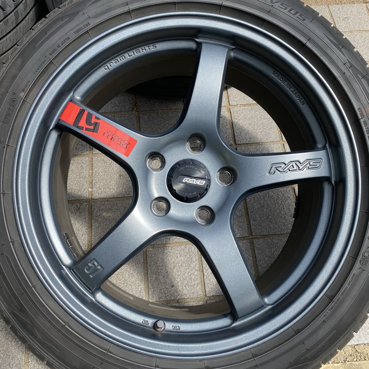 JDM RAYS gramLIGHTS Gravillage Its 57CR 18-inch PCD 114.3 5H G2 PCD114 (No Tires) - Image 3