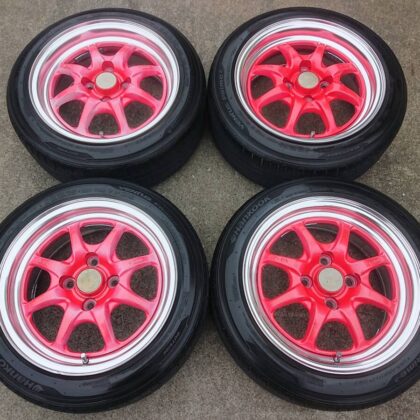 JDM Rare out-of-print size ENKEI Jspeed J SPEED 14x6.5J OFF+42 4H PCD10 (No Tires)