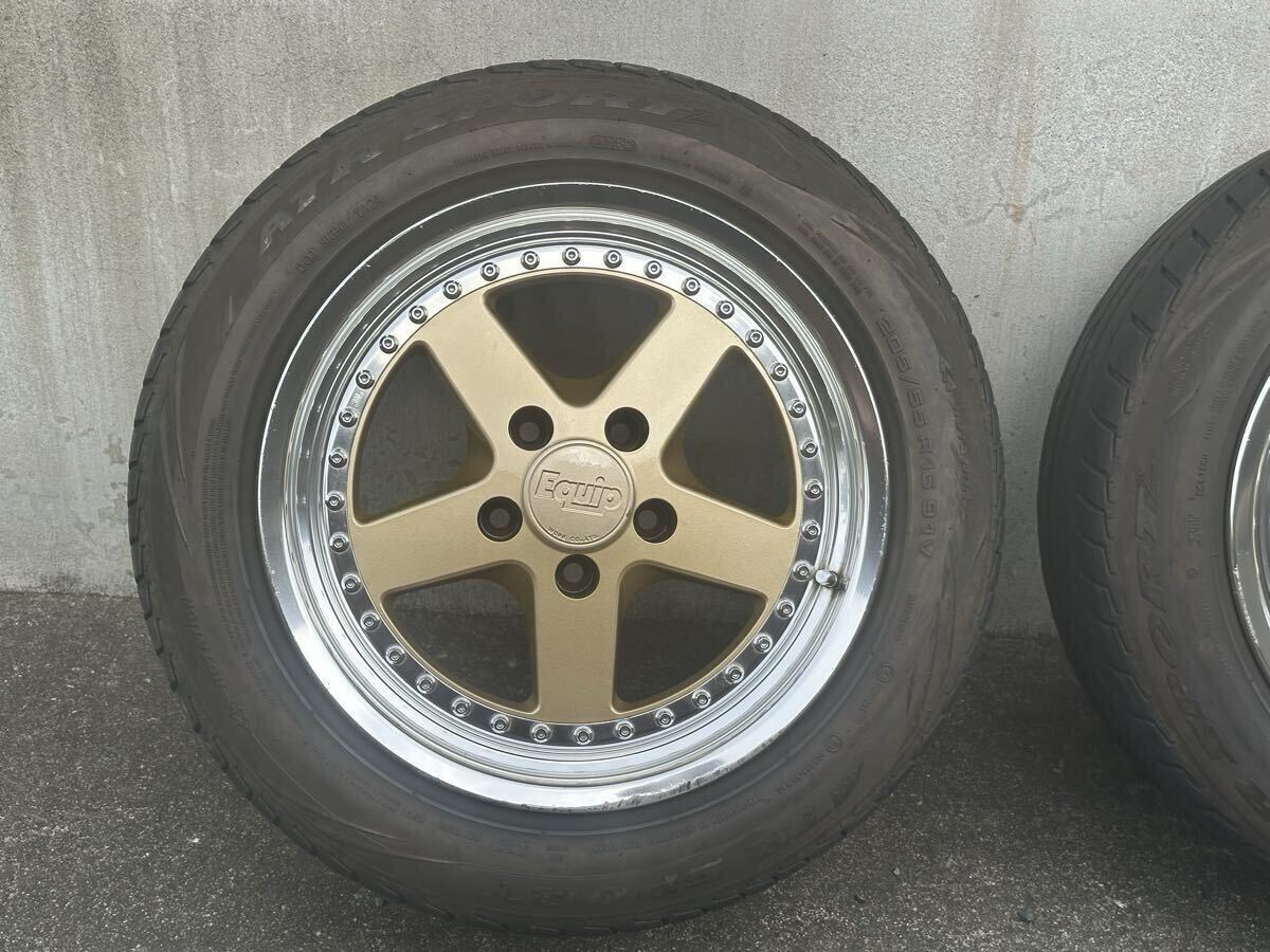 JDM WORK EQUIP05 168j+35 9j+35 PCD114.3 5H Rare WORK Equip 05 wheels f (No Tires) - Image 6