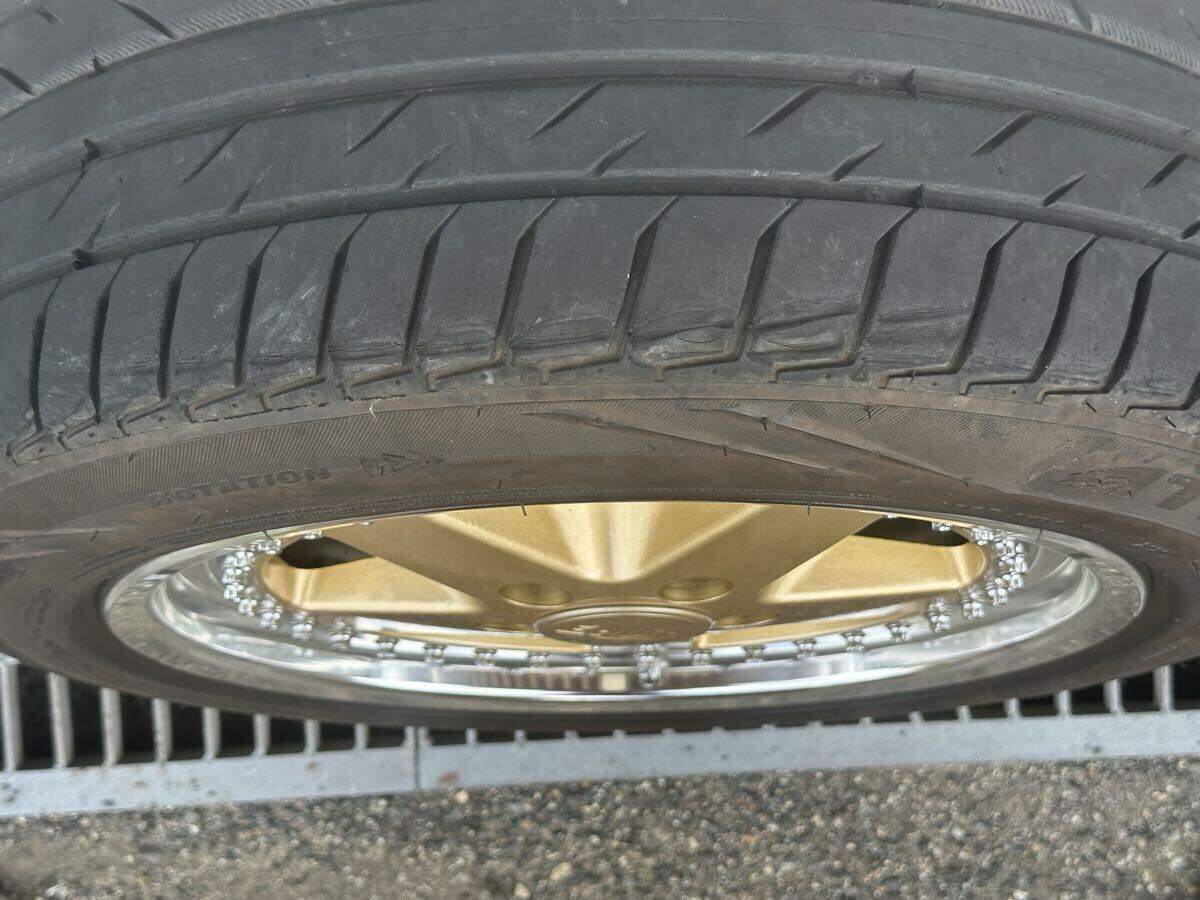 JDM WORK EQUIP05 168j+35 9j+35 PCD114.3 5H Rare WORK Equip 05 wheels f (No Tires) - Image 7